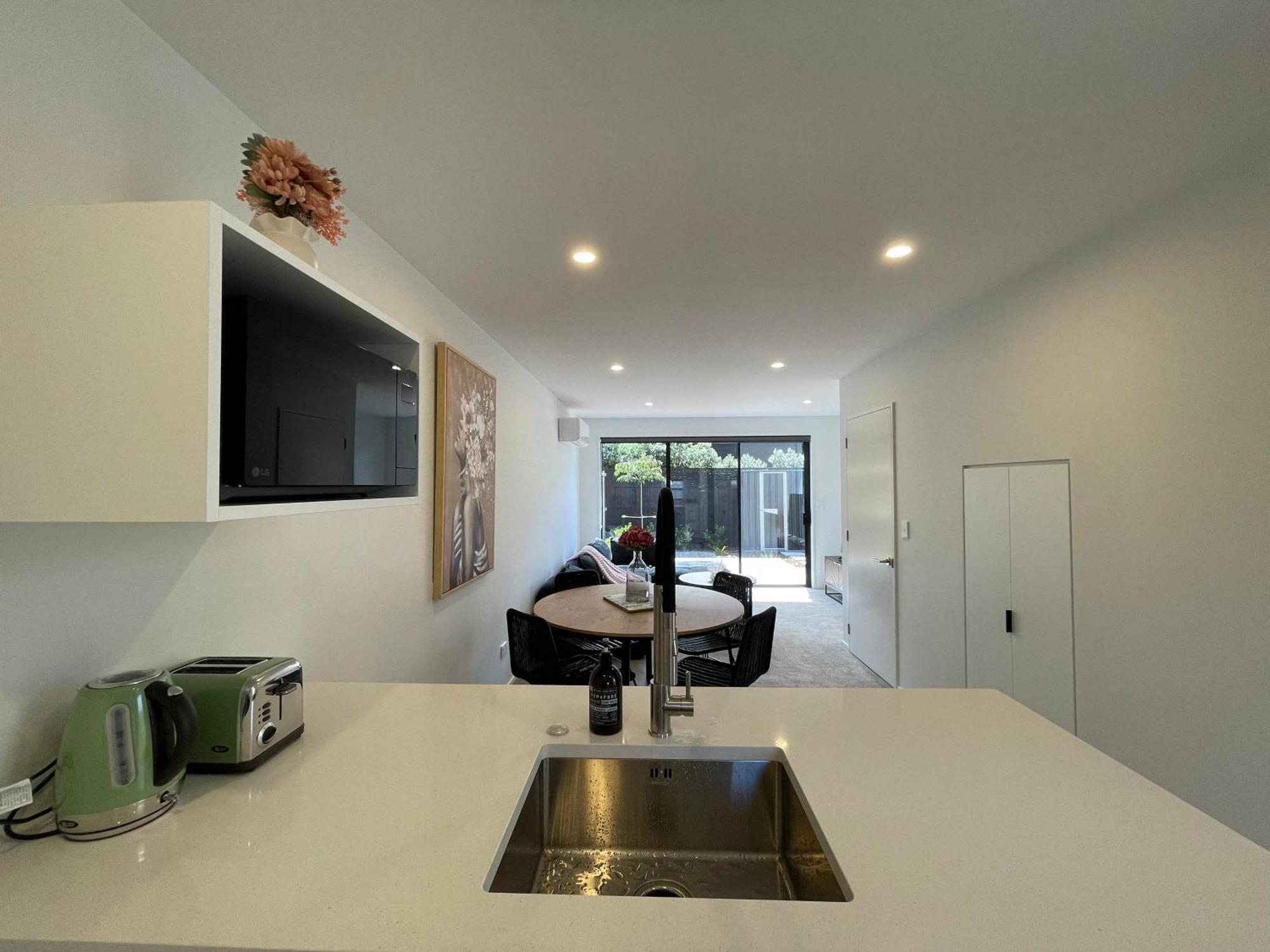 Luxury 2 Bedroom Townhouse Opposite Merivale Mall Christchurch Eksteriør bilde